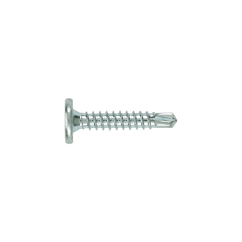 #10 SD2 Tornillo autoperforante de clip a metal, Panqueque