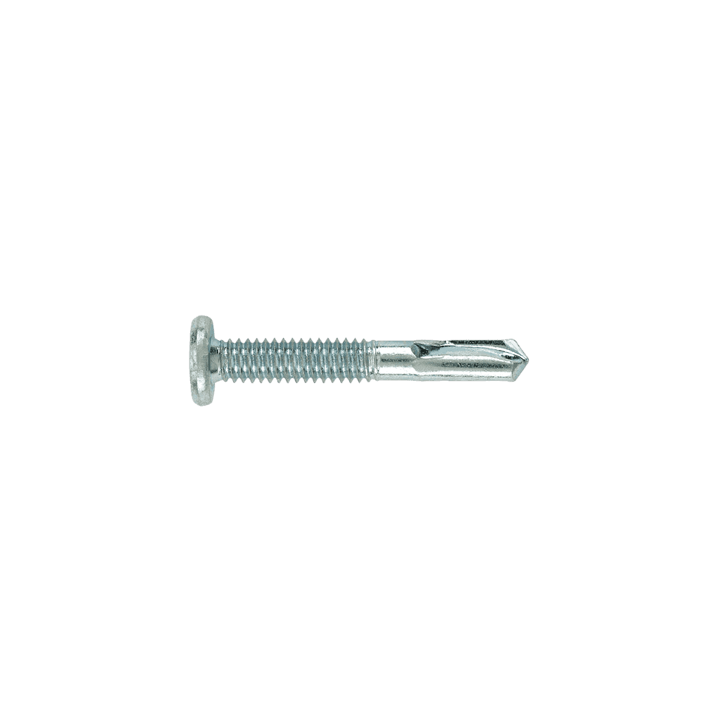 #12 SD5 Tornillo Autoperforante de Clip a Metal, Panqueque