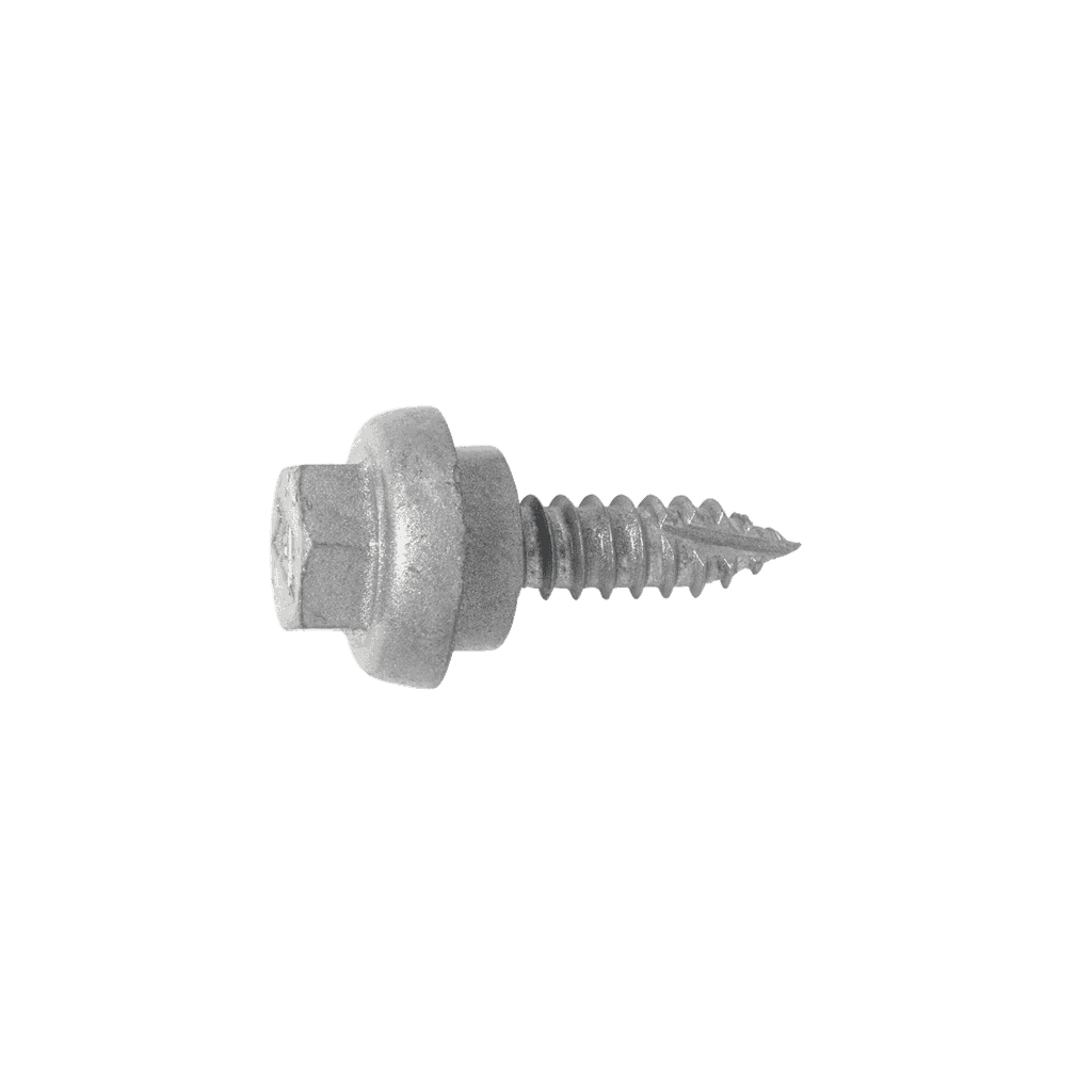 1/4" ZAC Tornillo Autoperforante Tipo AB, Tapa de aleación de zinc HWH